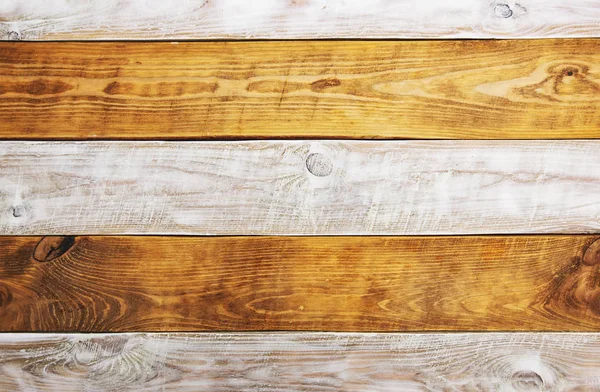 Bruine Witte Houten Planken — Stockfoto