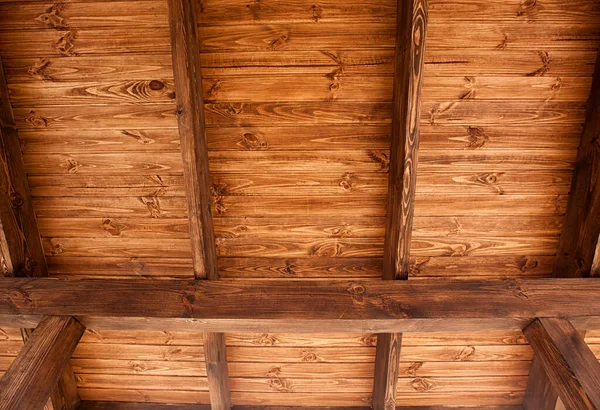 Dřevěná Terasa Domě — Stock fotografie