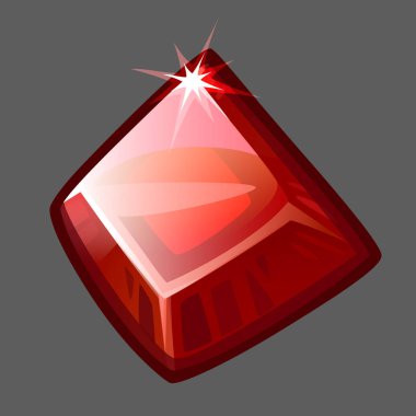 Kırmızı takı taşı