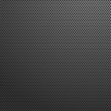 Koyu metal kaplama delinmiş. Vektör illüstrasyonu.