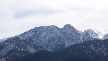 Polonya'da dağ manzara Panorama, Zakopane köyü