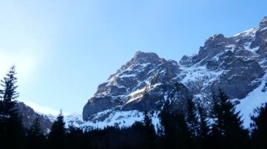 Polonya'da dağ manzara Panorama, Zakopane köyü
