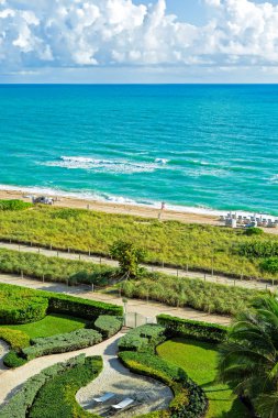 Kuzey Miami plaj otel manzarası