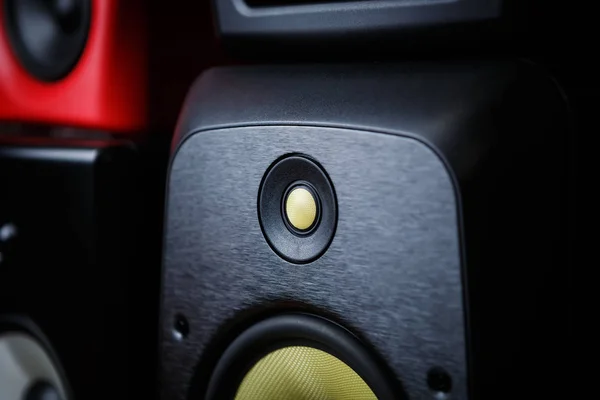 Hifi Sound Monitor Pro Míchání Nahrávací Studio Profesionální Audio Zařízení — Stock fotografie