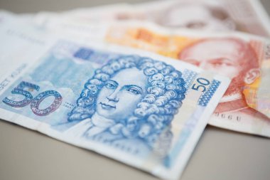 Ulusal Hırvat Kunası Döviz Alım notlar. Kağıt Not Hrvatska Kuna, para kimden Hırvatistan. 