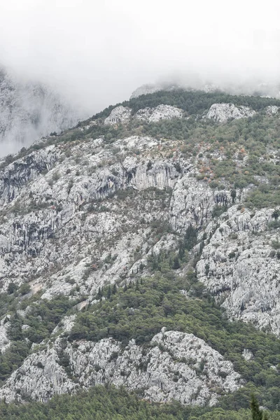 Belle Montagne Biokovo Croatie Lieu Touristique Populaire Pour Randonnée — Photo