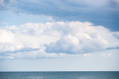 Ukrayna'da Karadeniz üzerinde güzel gün batımı
