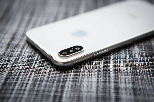 Kyjev Ukrajina Září 2018 Iphone Modelu Nové Apple Deset Bílé — Stock fotografie