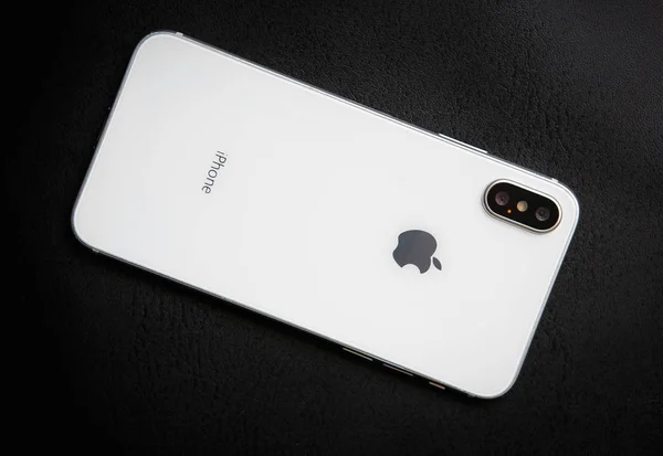 Kiev Ukraine September 2018 Iphone Model New Apple Ten White — стоковое фото