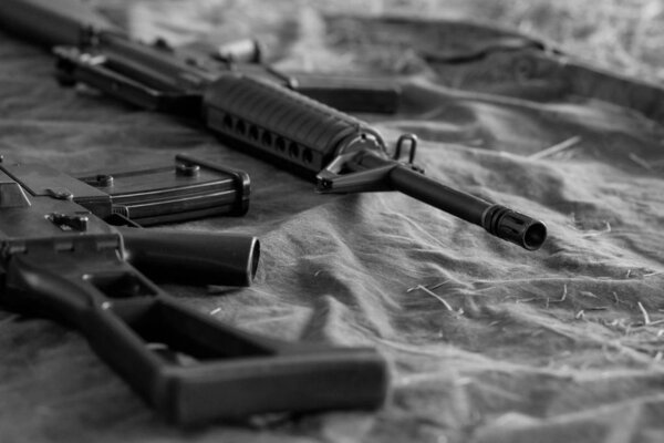 Автоматическое оружие и боеприпасы для военного использования - M16 & G36 / G608
