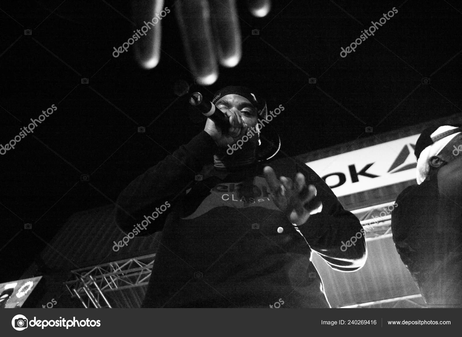 Москва Россия Сентября 2015 Клиффорд Смит Известный Method Man.