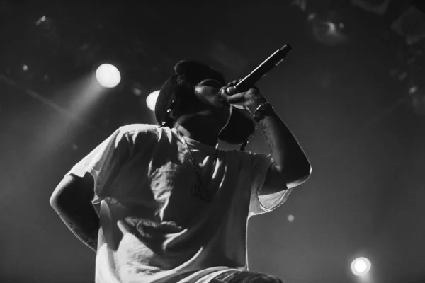 Moscow Setembro 2016 Grande Concerto Hip Hop Rapper Yung Lean — Fotografia de Stock