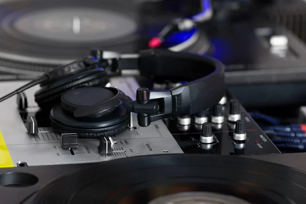 Equipment Disc Jockey — Stock Photo, Image