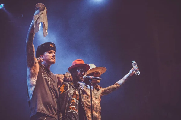 Moscow Agosto 2015 Michael Etna Aka Yelawolf Apresenta Seu Novo — Fotografia de Stock