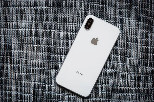 Kiev Ukraine September 2018 Iphone Model New Apple Ten White — стоковое фото