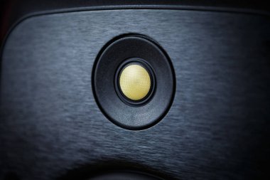 Profesyonel Stüdyo Ekipmanları kayıt ses. Karıştırma ve müzik kayıt için vokal monitör hoparlör kutusu. Yüksek kaliteli sarı ipek difüzör ve tweeter hoparlör kabine monitör. Yakın çekim