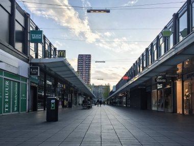 Hollanda, Amsterdam 'ın şehir manzarası
