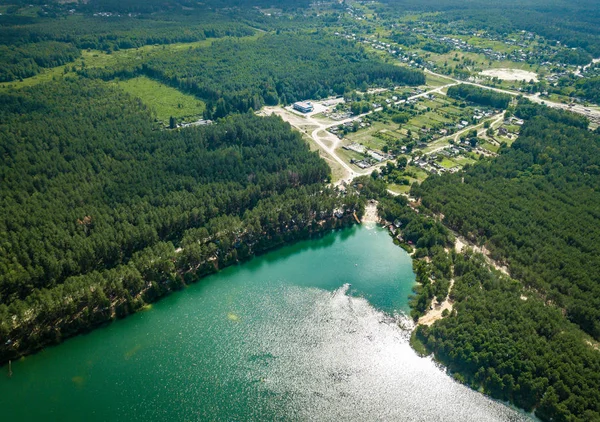 Schöner See Wald Natur Reisen — Stockfoto