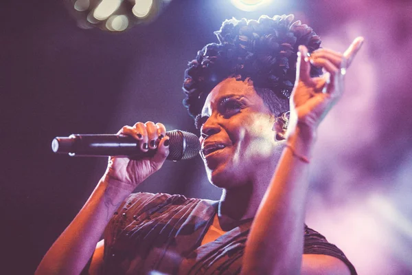 Moscow Março 2015 Morcheeba Skye Edwards Moscou — Fotografia de Stock