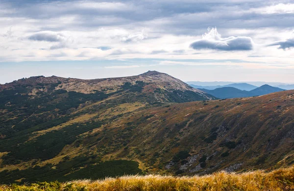 Reisbestemming Prachtige Landschap Van Karpaten — Stockfoto