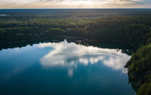 Belo Lago Floresta Natureza Viagem — Fotografia de Stock