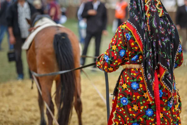 Май 2018 Стамбул Турция Фестиваль Тюркских Народов — стоковое фото