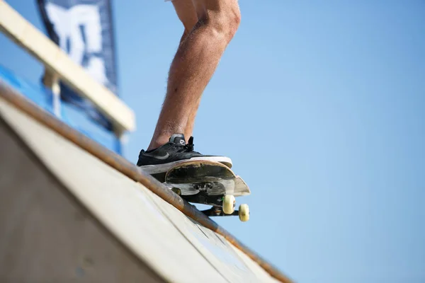 Odessa Ukraine August 2017 Skateboarding Contest Summer Extreme Sport — Stock Photo, Image