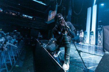 Moskova - 6 Aralık: Travis gerçekleştirmeyi Glavclub Moskova'da 6 Aralık 2014 Scott