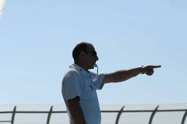 Athènes Octobre 2012 Championnat Water Polo Féminin Les Femmes Jouent — Photo