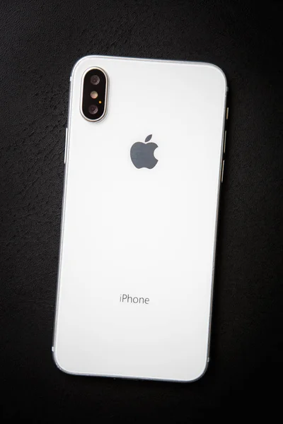 Київ Вересня 2018 Iphone Моделі Новий Apple Десять Срібло Білий — стокове фото