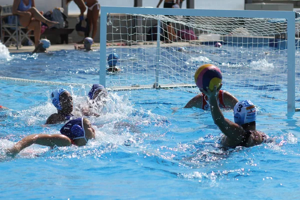 Athen Oktober 2012 Wasserballmeisterschaft Der Frauen Frauen Spielen Wasserball Offenen — Stockfoto