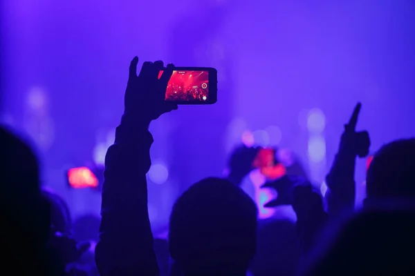 Moskau Dezember 016 Berühmter Rapper Spielt Großes Konzert Nachtclub — Stockfoto