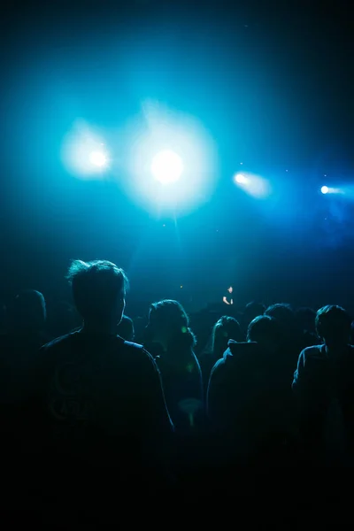 Moskova Aralık 2016 Müzik Hayranları Rapçi Konser Üzerine Gece Kulübü — Stok fotoğraf