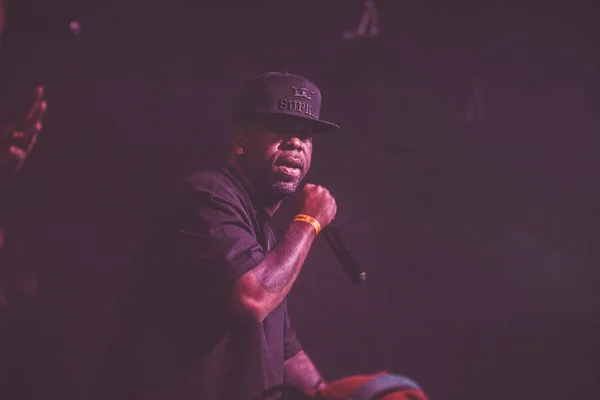 모스크바 2015 Skazka 바에서 러시아에서 Outlawz 2Pac Shakur의 라이브 콘서트 — 스톡 사진