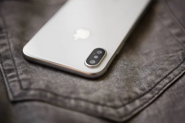 Kiev Ukraine September 2018 New Iphone Model Close Newest Apple — Stock Photo, Image