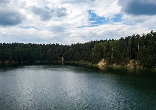 Prachtig Meer Het Bos Natuur Reizen — Stockfoto