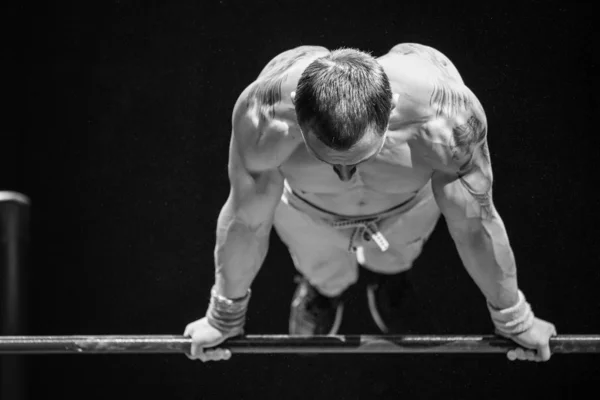 Moscú Marzo 2017 Enfriar Entrenamiento Del Campeonato Arena Dioses Gimnasio —  Fotos de Stock