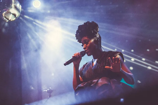 Moskva Březen 2015 Morcheeba Skye Edwards Moskvě — Stock fotografie