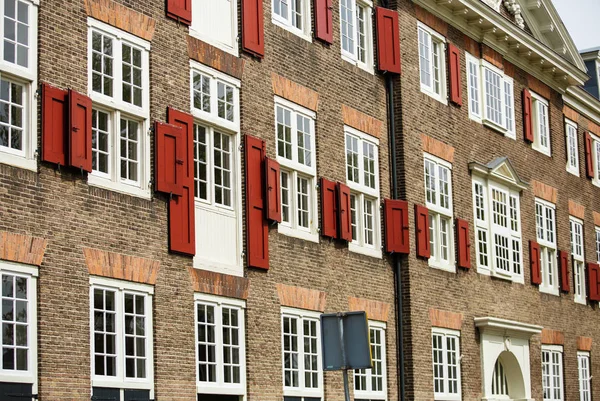Historische Architektur Amsterdam Niederlande — Stockfoto