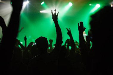 Moskova - 18 Aralık, 2 016: ünlü rapçi The Game büyük konser gece kulübü.