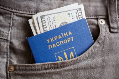 Elektronik çip kimliğine sahip yeni biyometrik Ukrayna pasaportu