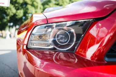 Moskova - 6 Ağustos, 2016: Gençlik yüzleri ve dantel Festivali'ne Gorki Park. Moda, otomobil tuning, graffiti, break dans ve Dj programları.