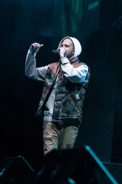 Moskva Oktober 2014 Stora Konsert Berömda Ryska Hip Hop Bandet — Stockfoto