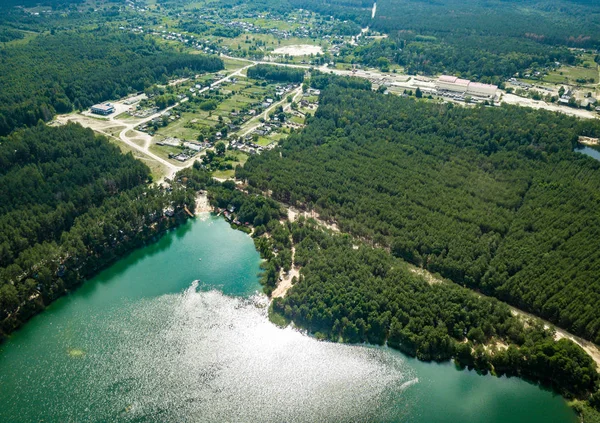 Schöner See Wald Natur Reisen — Stockfoto