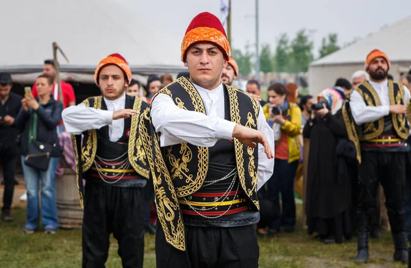 Maio 2018 Istambul Turquia Festival Das Nações Turcas — Fotografia de Stock
