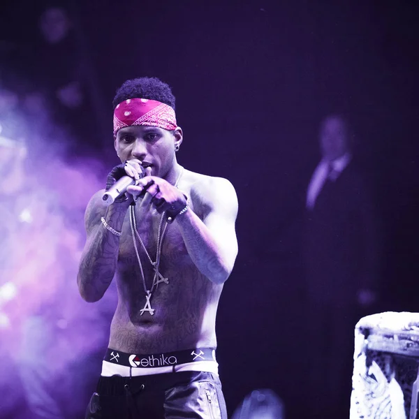 Kid Ink Performing Live Red Club Moscow Russia 26Th October — Stock Photo, Image