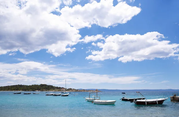 Alquile Barco Orilla Del Mar Viaje Isla Exótica Viaje Verano — Foto de Stock