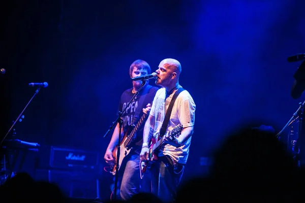 Moskova Kasım 2014 Popüler Rus Rocker Noize Büyük Rock Konseri — Stok fotoğraf