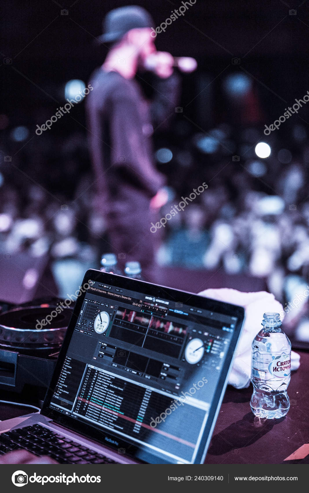 Moscow October 2016 Digital Audio Equipment Serato Scratch.
