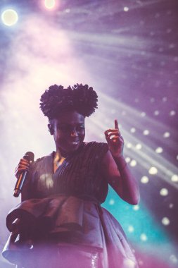Moskova - 13 Mart 2015: Morcheeba ve Skye Edwards, Moskova